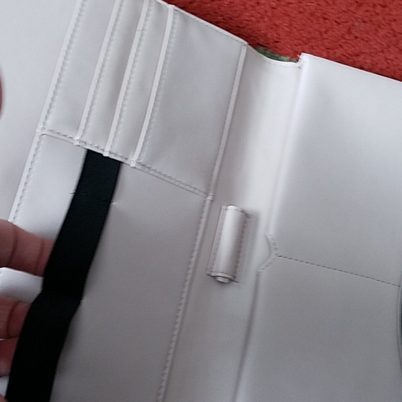 Black soft leather tablet case - Picture 5 of 5